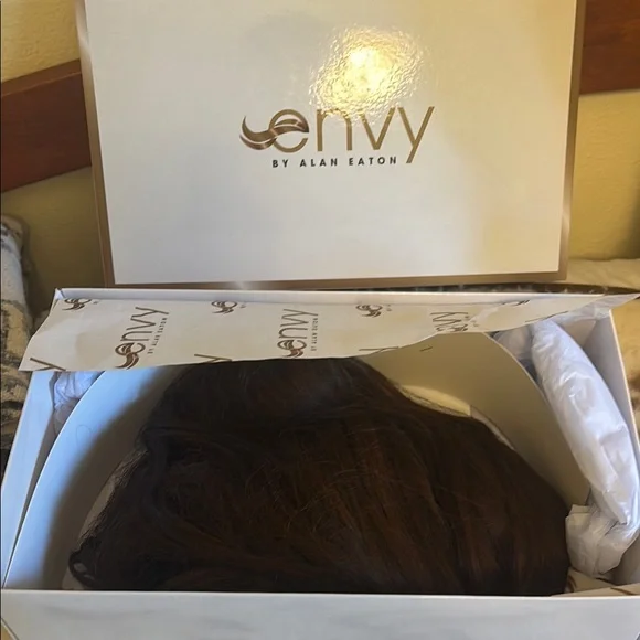 Brown Wavy Hair Extensions with Natural Loose Waves